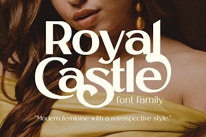 Royal Castle - Font Family, a Sans Serif Font by LoneArmy