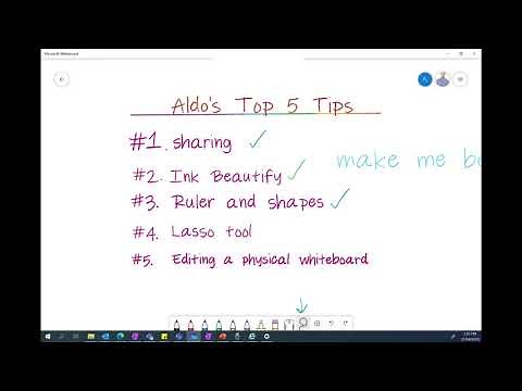 Top 5 Microsoft Whiteboard Tips