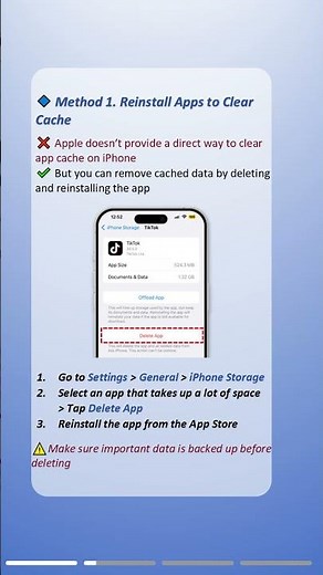 How to Clear Cache on iPhone & Free Up Storage Fast!