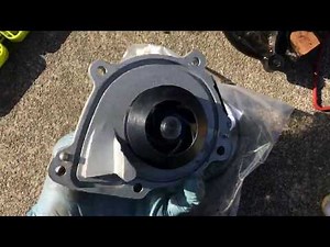 Water Pump and Belt Replacement Quick Overview - Mini Cooper S R56 Video 21