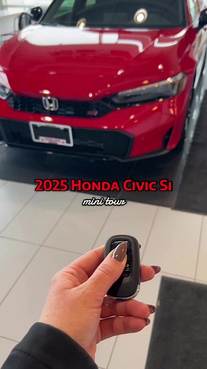 Explore the 2025 Honda Civic Si: A Quick Tour