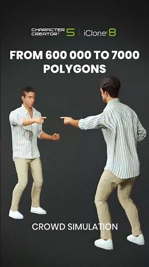 HOW I CREATE CROWDS for #UE5 and iClone 8 using #CC5 (Part 1) #filmmaking #iclone #3danimation