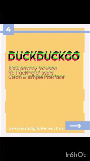 Top 5 Search Engines in 2026 🔍🚀 #misadigitalverse