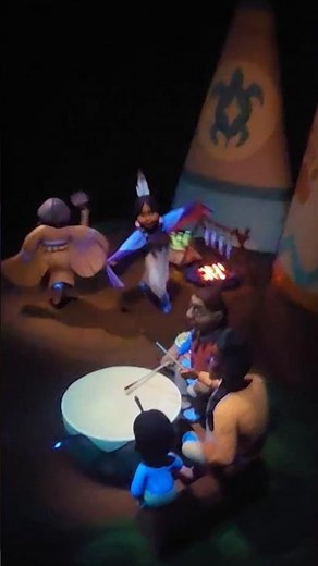 Peter Pan's Flight, Updated Tiger Lily TribeScene#tigerlily#peterpan'sflight#tribescene#disney