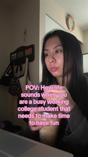 Reality of busy working college student that needs make time to have fun😅😭 #fyp #busylife #collegestudentlife #collegelife #worklifebalance