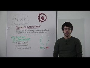 Whiteboard Wednesday: What Is Security Automation?