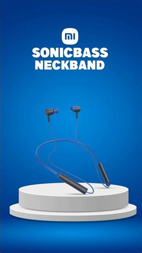 🔥Mi Redmi SonicBass Bluetooth Earphones with Mic #redmi #neckband