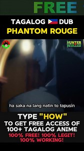 578K views · 7.5K reactions | Phantom Rouge - Hunter X Hunter Tagalog Dub Part 7 | Tagalog Anime Dub V2 | Facebook