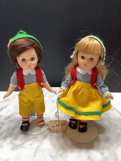 Vintage Vogue Dolls, Ginny Dolls From Fairyland, Jack and Jill, Made in USA - Etsy