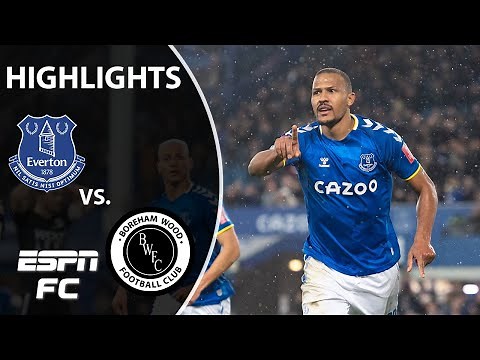 Salomon Rondon's brace leads Everton past Boreham Wood | FA Cup Highlights | ESPN FC