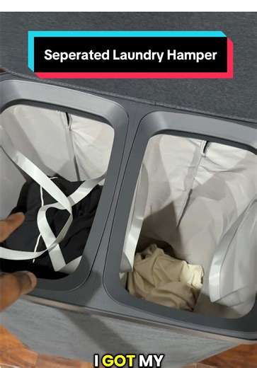 Super Easy Laundry Basket Organization