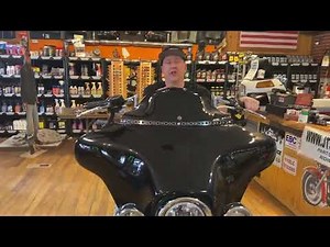 Sizing of Klock Werks Flare Windshield for Harley Davidson Touring Models