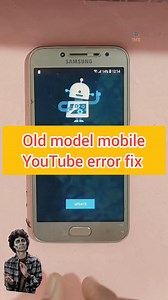 7.2K views · 1.1K reactions | Old model mobile YouTube error fix⚒️✅...