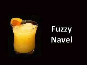 Fuzzy Navel Cocltail Drink Recipe HD