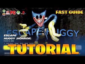 COMPLETE ESCAPE HUGGY Horror Tutorial In Fortnite! (All Keys, Folders, Parts & Puzzles Locations)