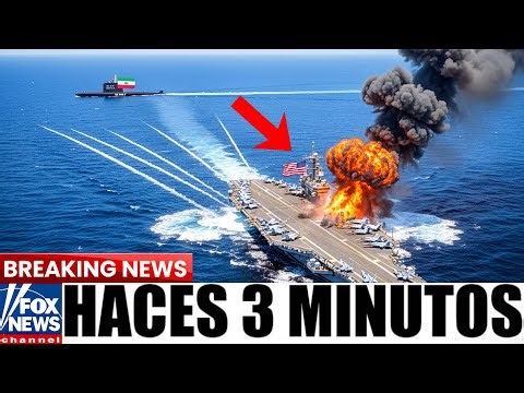 Irán dispara un torpedo hacia un portaaviones de EE. UU. — el giro final lo cambia todo…