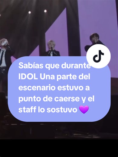 BTS IDOL: El Escenario a Punto de Caer Durante el Concierto