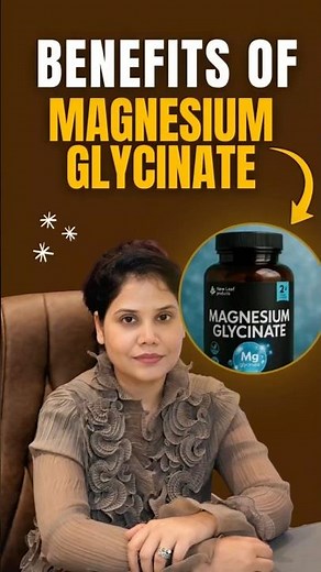 Why Everyone is taking Magnesium Glycinate ? | Magnesium Glycinate Benefits💊 #magnesiumglycinate