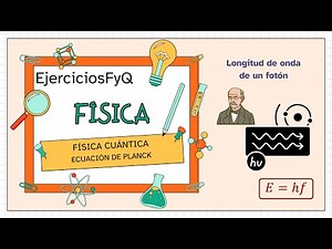 Longitud de onda de un fotón sabiendo su energía