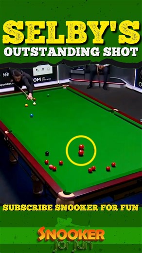 Selby's outstanding snooker shot| #shorts #youtubeshorts #trending #snooker #ding #juddtrump #ronnie