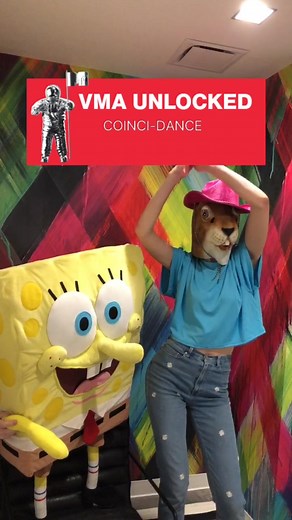 SpongeBob and Sandy Dance Moves | MTV Unlocked