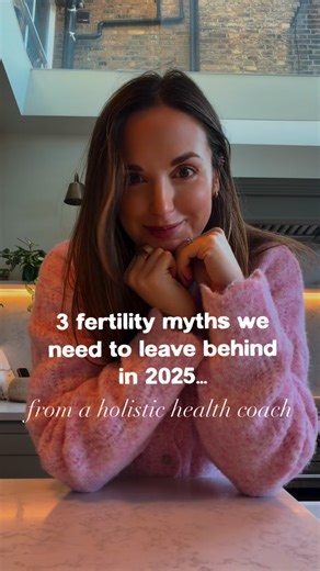 ANNABEL - Integrative Health Coach on Instagram: "There are so many fertility messages that get repeated so often, they start to feel like facts - even when they’re not. So here are three fertility myths I’d love to leave behind in 2025 👋 1: If your period comes every month, your hormones must be balanced. Regular periods can be a positive sign, but they don’t always tell the full story. A cycle can look consistent on the calendar even if ovulation is delayed, inconsistent or not happening t al