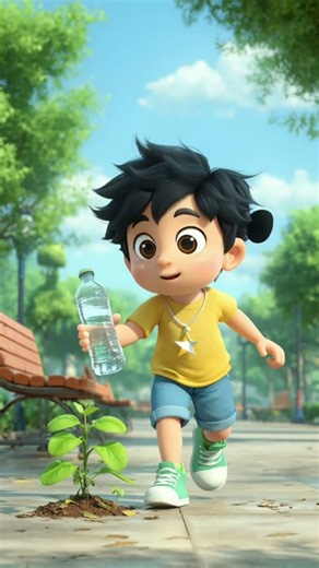 छोटे अर्जुन और मुरझाए हुए पेड़ की कहानी