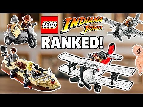 Ranking EVERY Lego Indiana Jones Set!