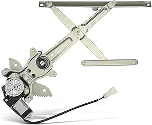 A-Premium Electric Power Window Regulator with Motor Compatible with Toyota 4Runner 1984-1989, Pickup 1984-1988, Front Left Driver Side