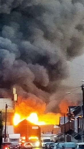 Yesterday, a major fire devastated the industrial estate next door to our Wolverhampton HQ. These aerials show the scale of what unfolded - and the remarkable reality that our building was left untouched. A combination of wind direction, swift decision-making, and the outstanding response of @westmidsfire and surrounding crews quite literally changed the outcome. Thanks to the rapid actions of the Jooced team and the support of our neighbours - including our landlords and friends at @express_bw 