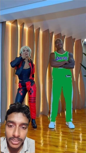 ​Wait for the Harley Quinn Twist! 😱🔥 #shortsfeed #entretenimento #humor ‪@mayca.brasil‬