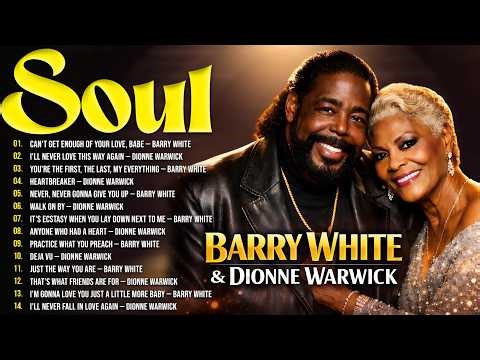 Best of Barry White & Dionne Warwick : 🌹 Ultimate R&B Love Songs (4K)