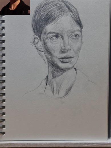 Realistic Face Drawing Tutorial