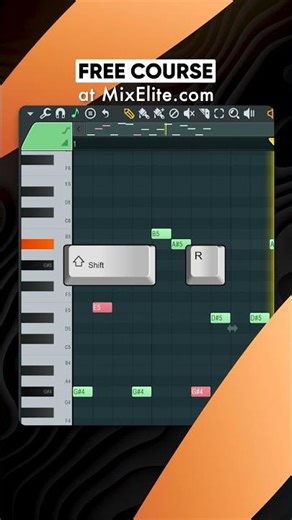 Best Shortcuts For Flipping Melodies #flstudio