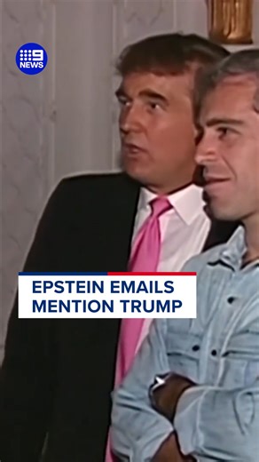 145K views · 1.6K reactions | A trove of documents has been released by U.S. lawmakers, including multiple emails with late convicted sex offender Jeffrey Epstein, referencing Donald Trump. #9News READ MORE: https://nine.social/12YF | 9 News | Facebook
