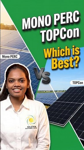 Mono PERC vs TOPCon Solar Panels Compared! | Which is Best for You ?