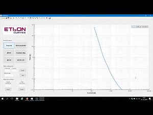 ETIsON: Time-current protection curve drawing