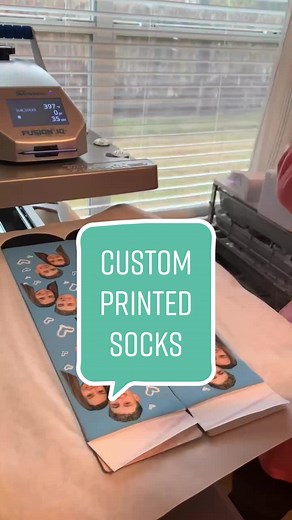 Custom Sublimation Printed Socks | Handmade Silky Socks