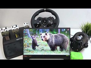 How to connect the Logitech G920 steering wheel to the PC