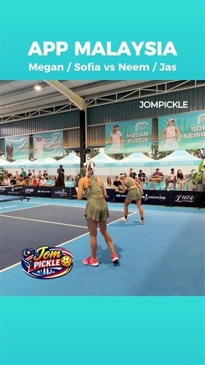 APP Malaysia Women’s Doubles Match: Megan/Sofia vs Neem/Jas