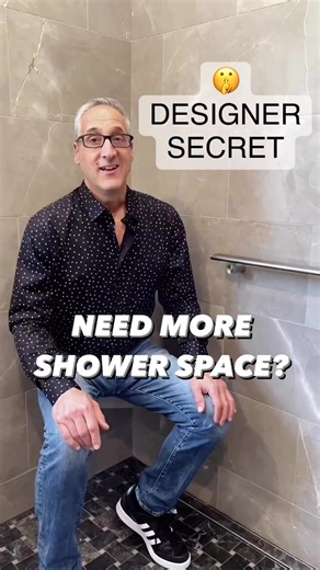 EASY DIY Shower Storage. Need More Room for Your Soaps and Shampoos? Just Do This! It’s any Easy Way to Add Storage, Plus it’s a Grab Bar for added Safety. Check out our Link in Bio. #gadgets #hacks #storage #reels #viral | Interior Trend Inc.