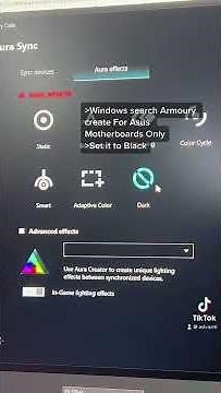 Turn off RGB Lighting on your PC for ASUS users only!