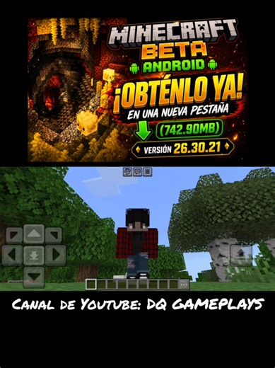 🎮 Nueva Actualización Minecraft Bedrock 26.30.21 Beta en Android | MCPE Beta ¡Última Versión! #minecraft
