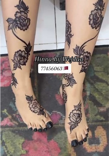أشكال جديدة من نقش الحناء للعروس