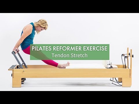 Pilates Reformer Exercise: Tendon Stretch | Pilates Anytime