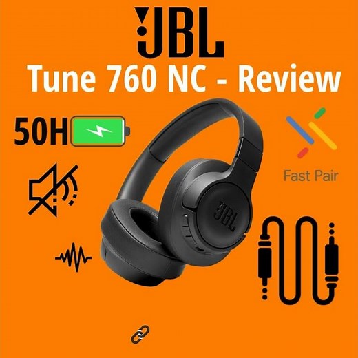 JBL Tune 760 NC - Review. Link for the review in description!