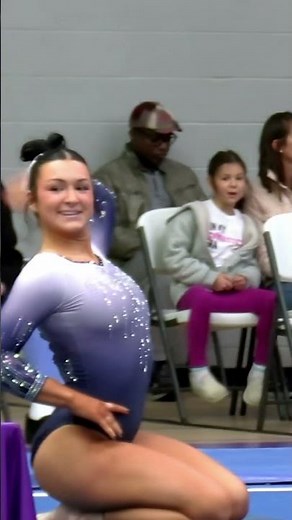 College Gymnastics Southern Connecticut State Short #gymnast #gymnatics #gymnasticsfloorroutine