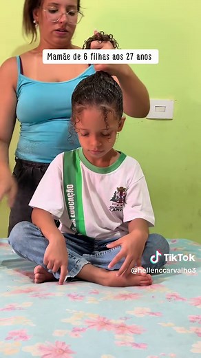 Mamãe de 6 filhas: Arrumação para a escola