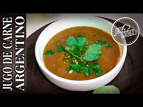 How to prepare Meat Juice, Argentine Style - Maradona's Favorite Original Recipe | JOE Cooks