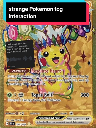 one of the most confusing interactions in the #pokemontcg -- judges even get it wrong #pikachu #flygon #rules